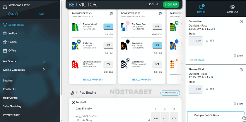 سایت پیش بینی ورزشی BetVictor